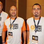 Wilson Cocenza (MG), Flávio Engelberg (SC) e Henrique Andrade (SP), da Affinity