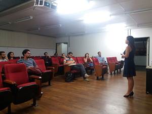 A Secretaria de Estado de Turismo de Minas Gerais (Setur-MG) ministrou uma aula sobre Políticas Públicas de Turismo, na UFMG, em BH.
