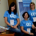 Alessa dra Feitosa, Marcia Silva e Viviane Simão, da Air Europa
