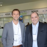 Alexandre Gehien, presidente do FOHB, e Alberto Cestrone, presidente da ABR