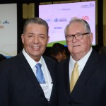 Alexandre Sampaio, da FBHA, e Roy Taylor, do M&E