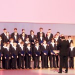 Apresentação do coral infantil de Dresden
