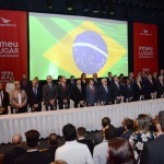 Autoridades na abertura do 27° Encontro Ancoradouro