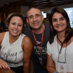 Bianca Torres, da BCA, Anthony, da Ancoradouro, e Ana Di Sicco, da Hello Viagens