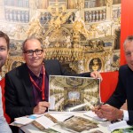 Bruno Delfini da BWT com Frank Nicklas e Manuel Becher de Bayreuth