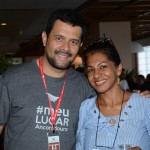 CArlos Guerra, da Ancoradouro, e Jailza Pessoas, da JB Turismo