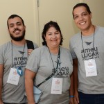 Caio Martim, da Immaginare, Silze Ferigato, da Sigtur, e Edcleiton Azevedo, da Inove Tour