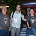 Cassulino e Soraya Romano, da Ancoradouro, com Filipe Marconato, da STB