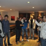 Convidados tiveram a oportunidade de tira fotos com os ídolos