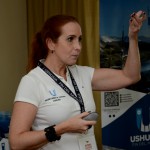 Cristiane Cavalli, do turismo de Ushuaia