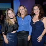 Francine Lamario, da Speciale Viagens, Claudia Nogueira, da Wings Turismo, e Valeria Casonato, da Valeria Turismo