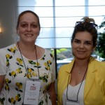 Gabriela Trevisan, do Boulevard Class, e Polyana Carvalho, da Alandra Viagens