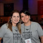 Girlaidy Barbosa, da NI Viagens, e Isabel Munute, da Sertur Viagens