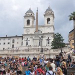 Igreja Trinitá dei Monti, em Roma