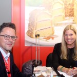 Jasmin Bischoff, do turismo de Frankfurt e Michael Meier do turismo da Alemanha