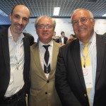 Jean-Michel Mathieu, CEO da Joon, Henri Hourcade, VP Sênior da Air France-KLM para América Latina, Caribe e Oceano Índico, e Patrick Alexandre, diretor Comercial, de Vendas e Aliança da Air France