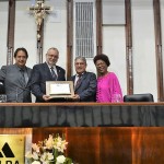 Jose Alves, secretário de Turismo da Bahia, Enrique Martin-Ambrósio, da Air Europa, Lindemberg Pinto, deputado Estadual (PT), e Araci Santana, secretária de Cultura