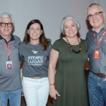 Juarez Cintra Filho, Silvia Cintra, Tarcisio Gargioni, da Avianca, com sua esposa Rita