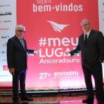 Juarez Cintra Filho, da Ancoradouro, e Roy Taylor, do M&E