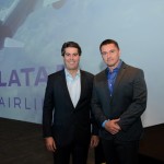 Juarez Cintra Neto, e Igor Miranda, da Latam