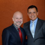 Marcelo Figueiredo, da Avianca, e Carlos Barbosa, do Turismo de Aruba