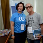 Marcia Silva, da Air Europa, e Dine, da Dine Turismo