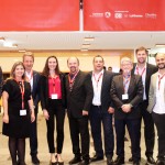 Margaret Grantham com os operadores do Brasil