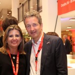 Margaret Grantham da DZT com Christian Tanzler, do turismo de Berlin