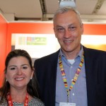 Margaret Grantham, da DZT com Stephan Kohl, turismo da Floresta Negra