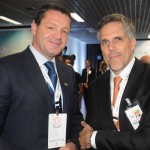 Pieter Elbers, CEO da KLM, e Paulo Kakinoff, presidente da Gol