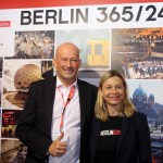 Ralf Ostendorf e Catarina Erceg, do turismo de Berlim