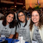 Raquel Silveira, da Quações, Edimara Ribeiro, da Marly Matos, e Simone Romar, da Viajando Com Classe