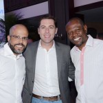 Ricardo Neto, Henrique Diniz e Ricardo Morais, da Ancoradouro