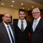 Robson Camargo, Guilherme Machado e Roberto Garbin, da Ancoradouro