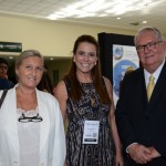 Rosa e Roy Taylo, do M&E, com Erica Drumond, da Vert Hotéis