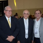Roy Taylor, do M&E, Dilson Jathay, do Catussaba, e Toni Sando, do SPCVB