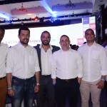 Tiago Marlus, Carlos Gueera, Leonardo Carossi, Anthony Bringhente, Eliel Costa e Edson Silveira, da Ancoradouro