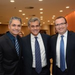 Valcir Teixeira, Joaquim Domingos e Anderson Serafim, da Azul