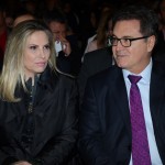 Cida Borghetti, governadora do Paraná, e Vinicius Lummertz, ministro do Turismo