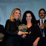 Cida Borghetti, recebeu o trofeu Amigos do Festival