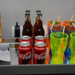 Os hóspedes contam com aperitivos durante os jogos da Seleção