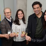 Mariangela Klein, Philippe Trapp e Roberta Vernaglia, da AccorHotels, com Cibelle Bergamo, da Joia Bergamo, e Raí, embaixador do LeClub AccorHotels
