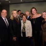 Geraldo Rocha, presidente da Abav Nacional, Cida Borghetti, governadora do Paraná, Deise Bezerra, Márcia Schier, da Pró Paraná, e  Vania Climinacio, da Paraná Turismo