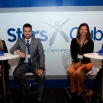 Giovana Mikelaitis, da Leadinh Hotels, Tiago Grandizolli, da British Airways, Ana Paula, da American Airlines, e Paula Caetano, da Mobility