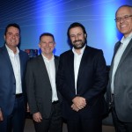 Gleyson Ranieri, da Air Canada, Luis Quaggio, da TAP, Emerson Sanglard, da Copa, e Altamiro Medicci, da SAA