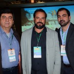 Liberato Pinto, José Guilherme e João Kalache, da Prefeitura de Niterói