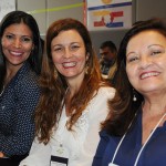 Patrícia Masch, Andrea Revoredo e Marcia Pessoa, do RioCVB