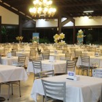 Restaurante com capacidade para 500 hóspedes