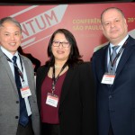 Tulio Tsuru, Tatiana Arantes e Giovanni Castro, da United Airlines