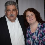 Washington Alves, da Flytour, e Rebecca Meadows, da Avianca